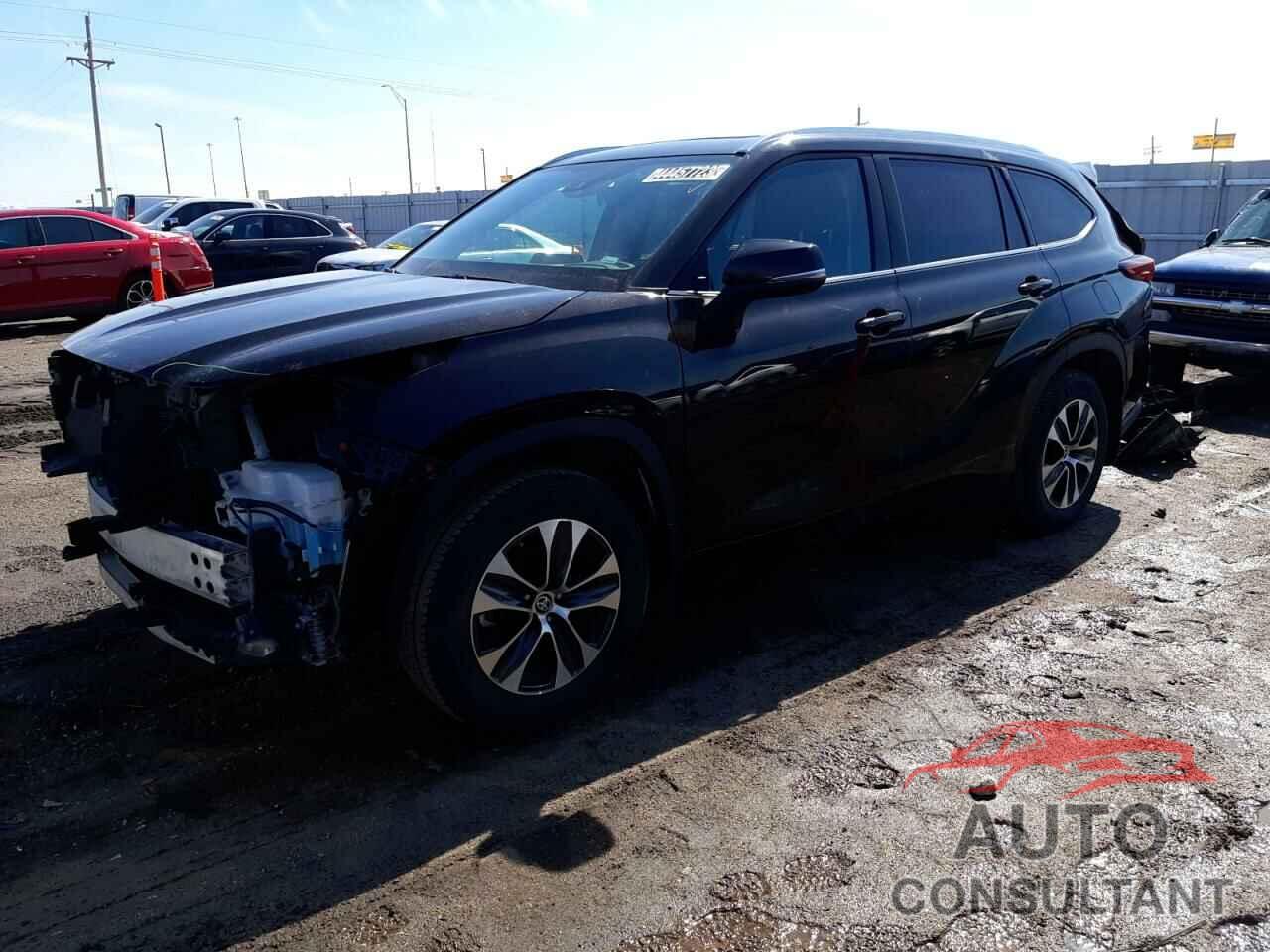 TOYOTA HIGHLANDER 2021 - 5TDGZRBH7MS117718