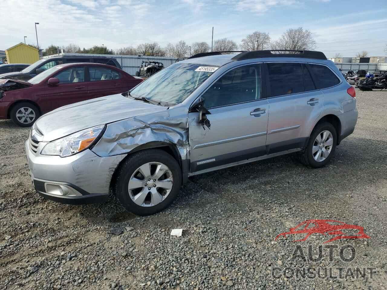 SUBARU OUTBACK 2012 - 4S4BRBCC3C3204158