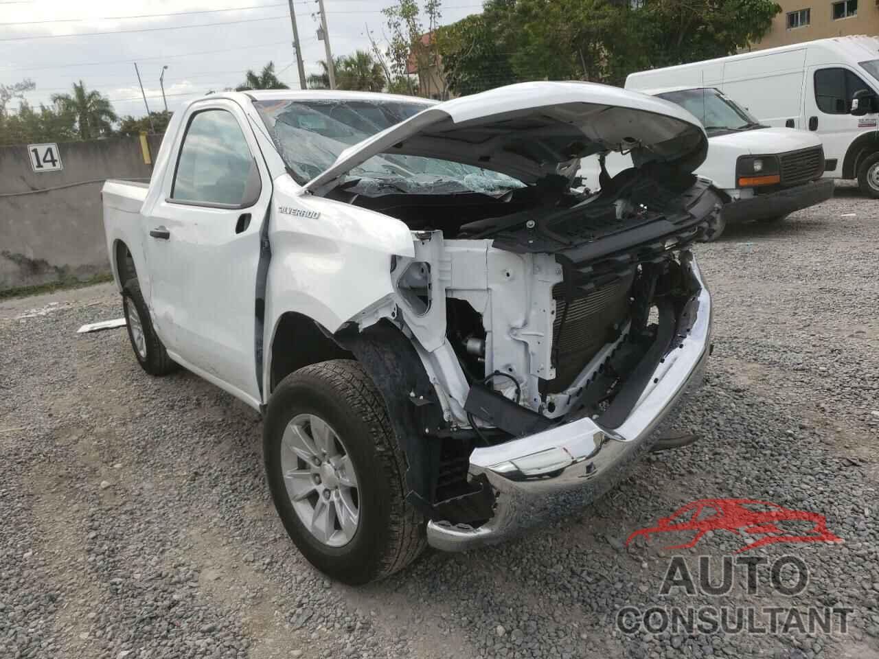 CHEVROLET SILVERADO 2021 - 3GCNWAEF2MG252535