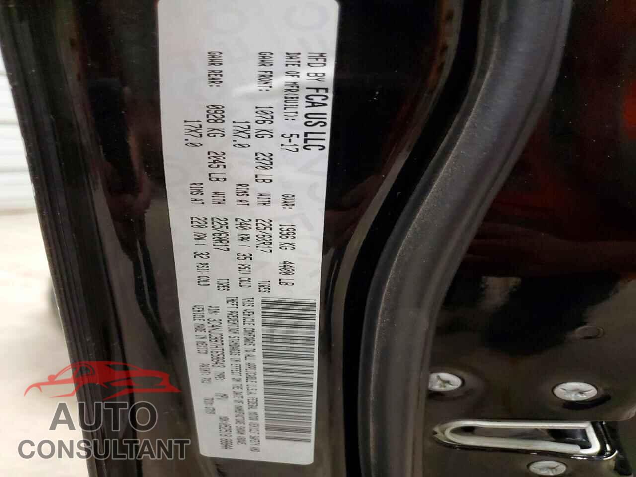 JEEP COMPASS 2017 - 3C4NJCBB7HT658643