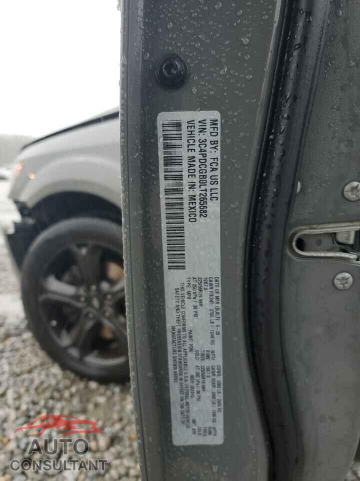 DODGE JOURNEY 2020 - 3C4PDCGB0LT265682
