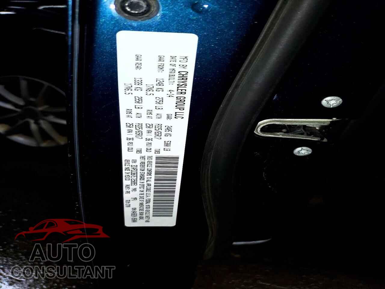 DODGE JOURNEY 2014 - 3C4PDCBB7ET258951