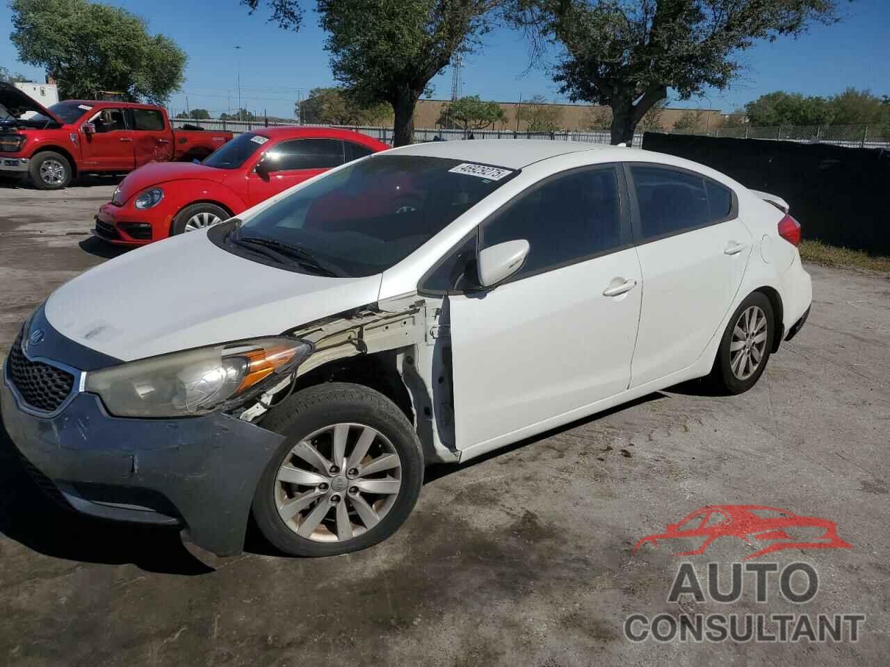 KIA FORTE 2016 - KNAFX4A67G5443434