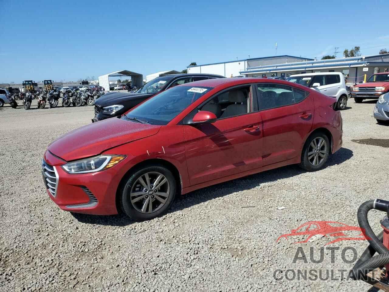 HYUNDAI ELANTRA 2017 - KMHD84LF1HU172460