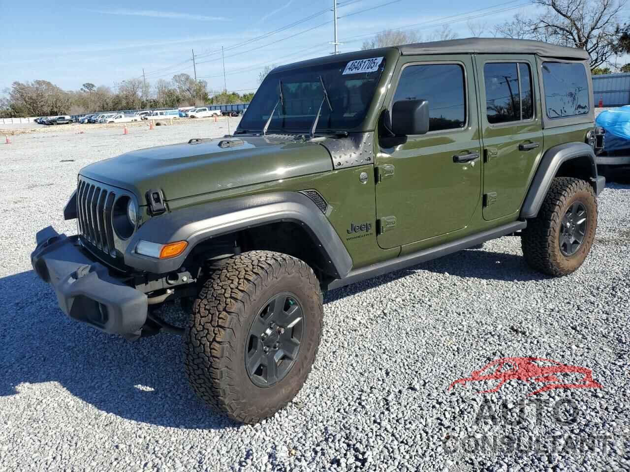 JEEP WRANGLER 2023 - 1C4HJXDN7PW674152