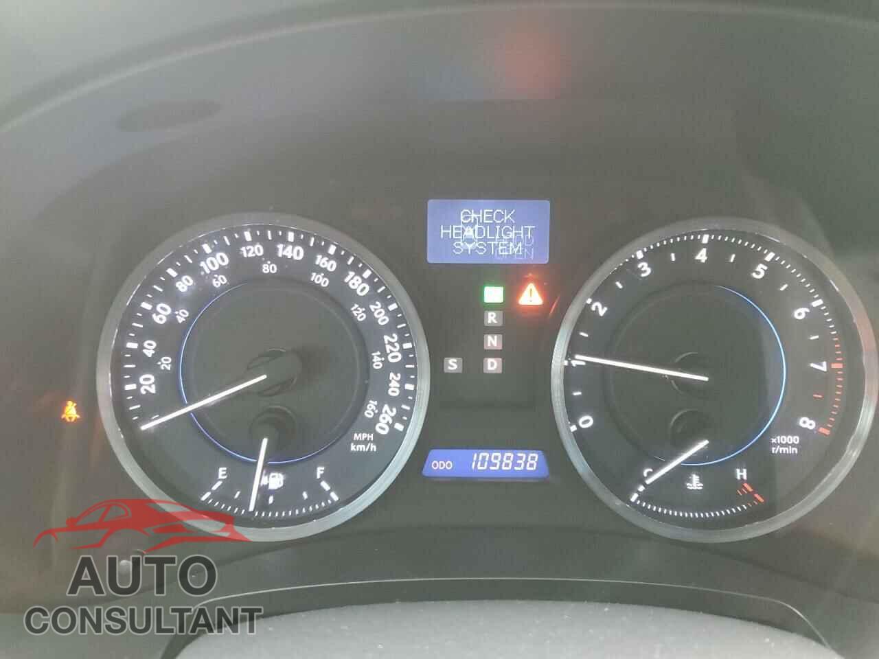 LEXUS IS 2011 - JTHCE5C28B5000227