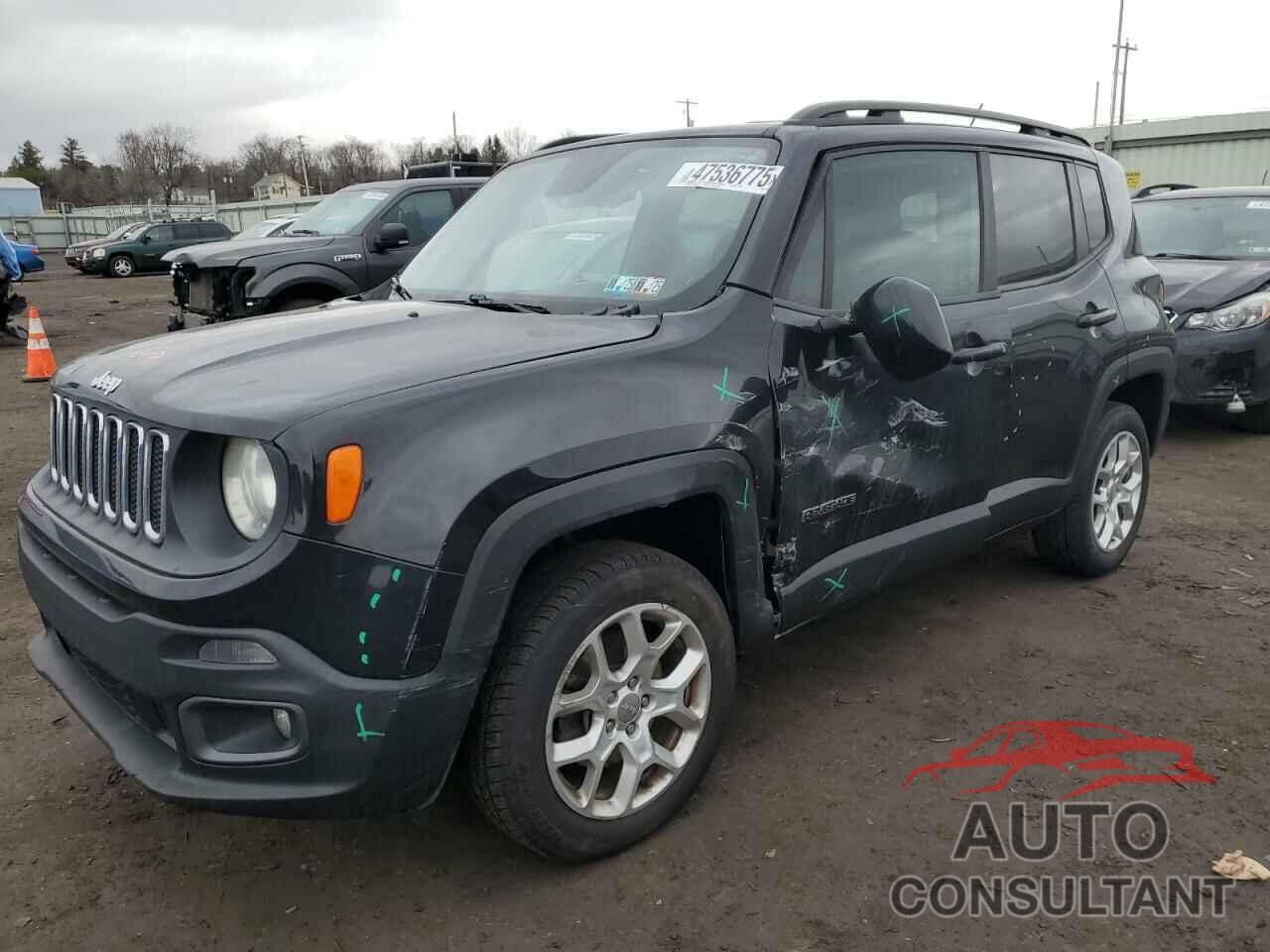 JEEP RENEGADE 2016 - ZACCJBBT8GPD05246