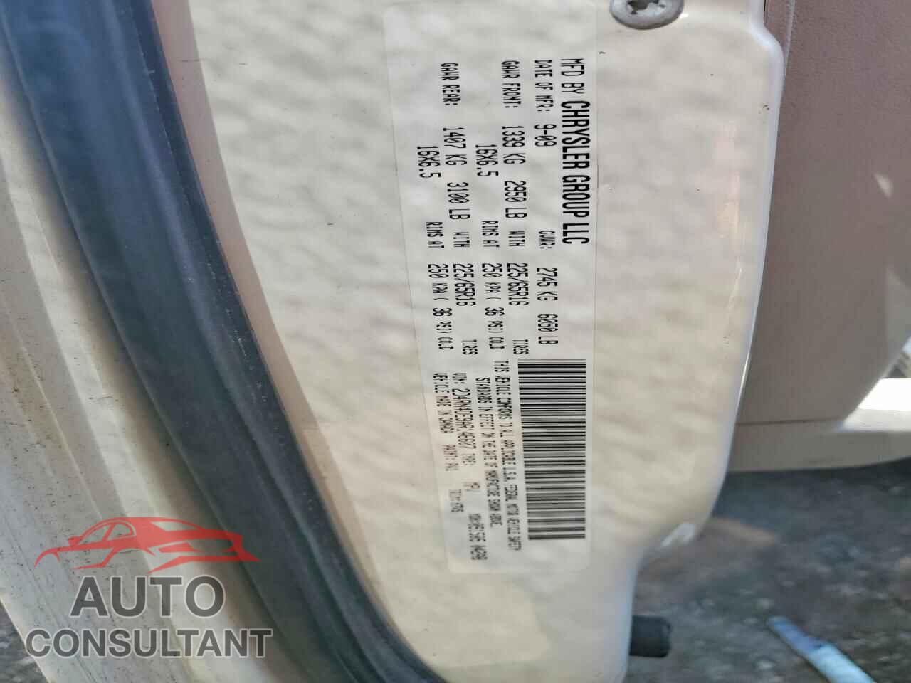 DODGE CARAVAN 2010 - 2D4RN4DE9AR146607