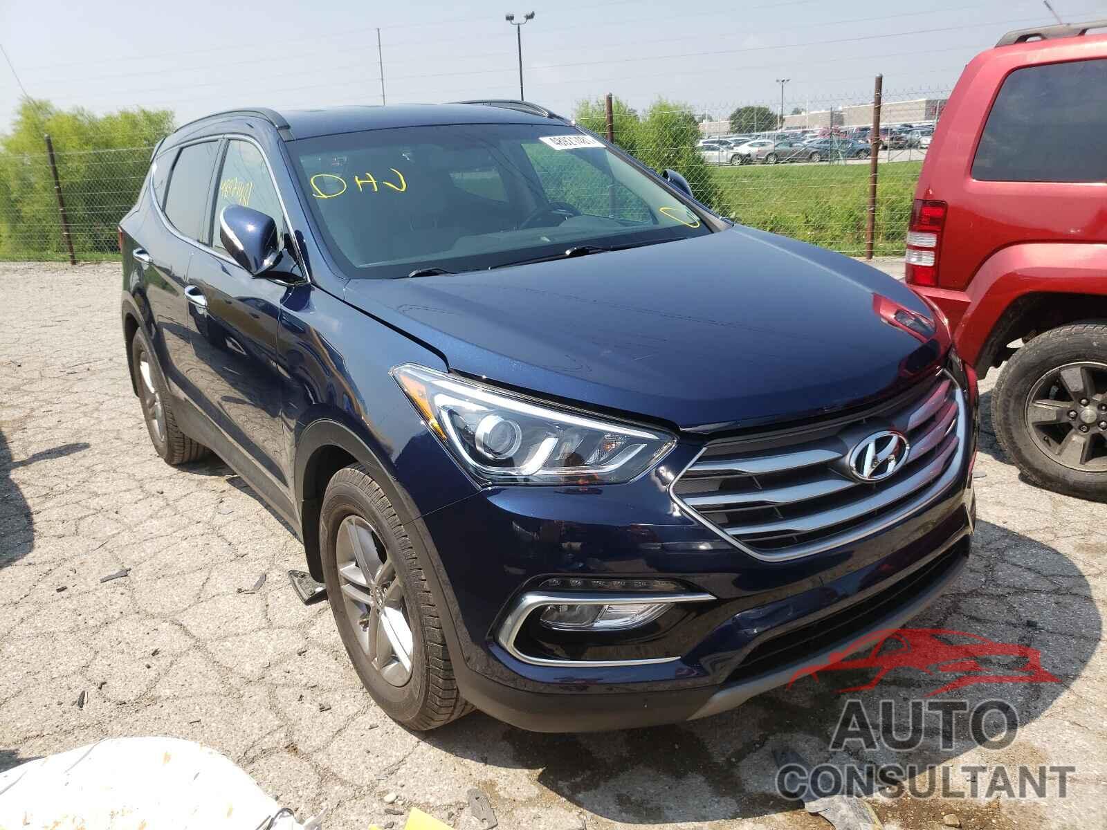 HYUNDAI SANTA FE 2018 - 5XYZU3LB1JG565766