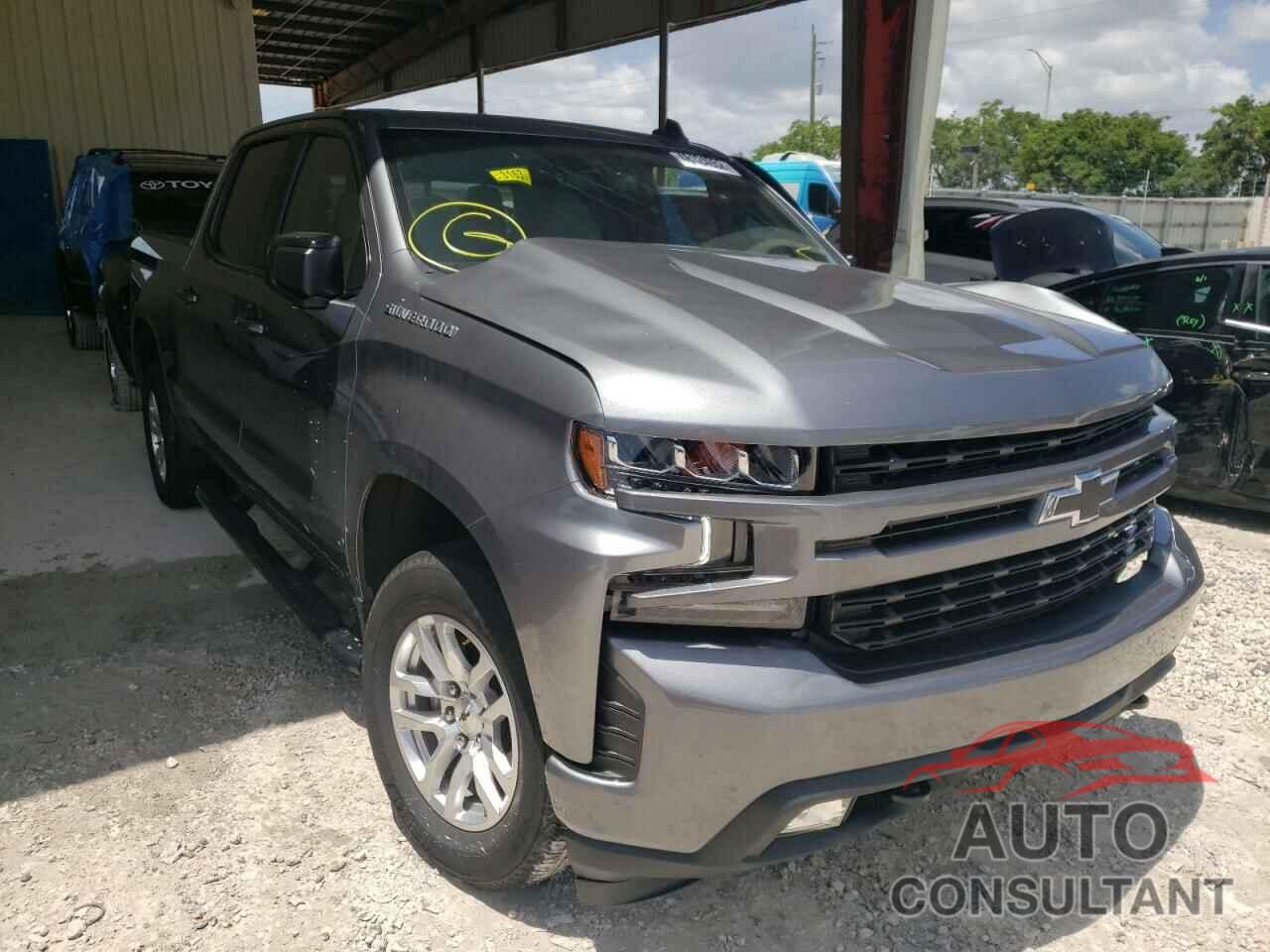 CHEVROLET SILVERADO 2021 - 3GCPWDED2MG154050