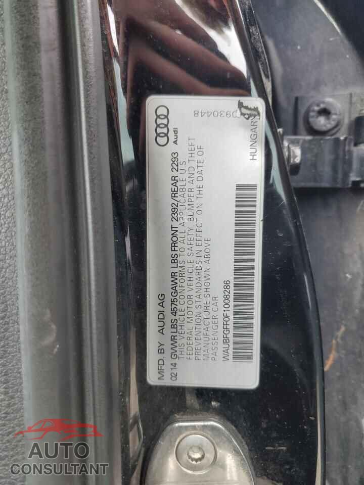 AUDI A3 2015 - WAUBFGFF0F1008286