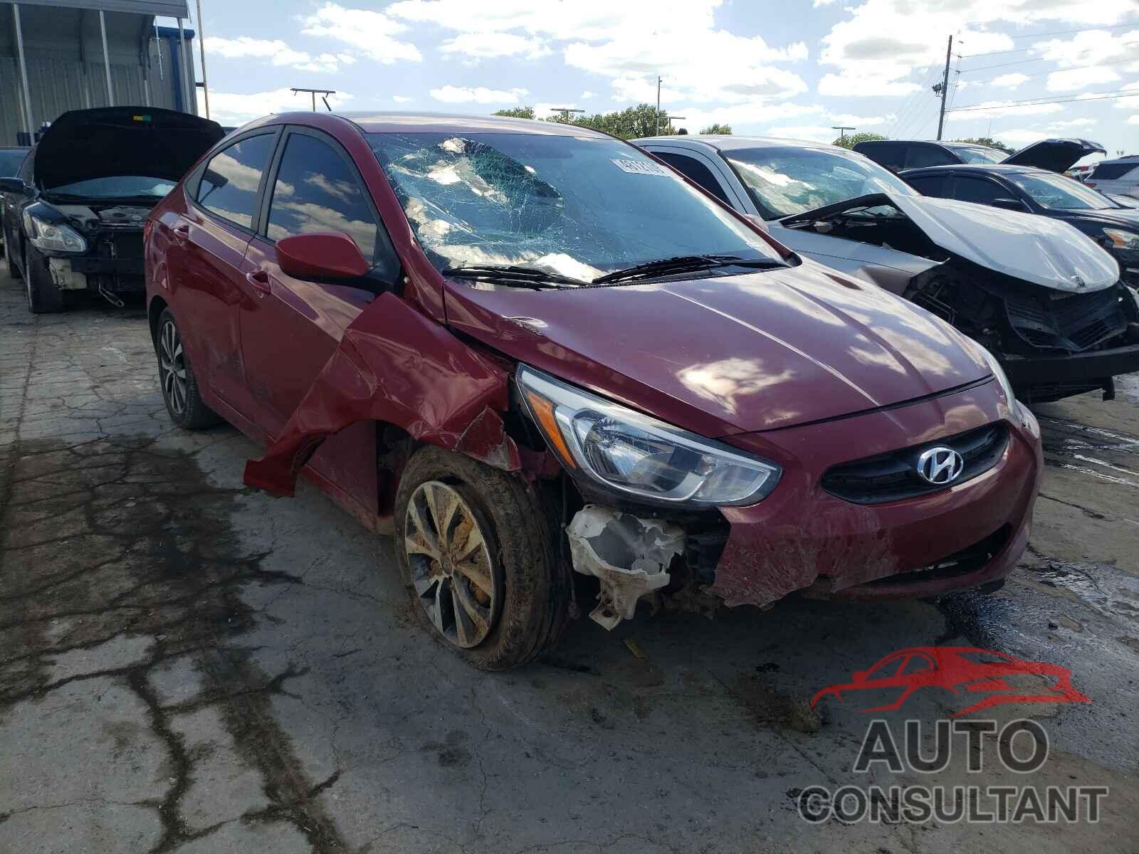 HYUNDAI ACCENT 2017 - KMHCT4AE6HU372237