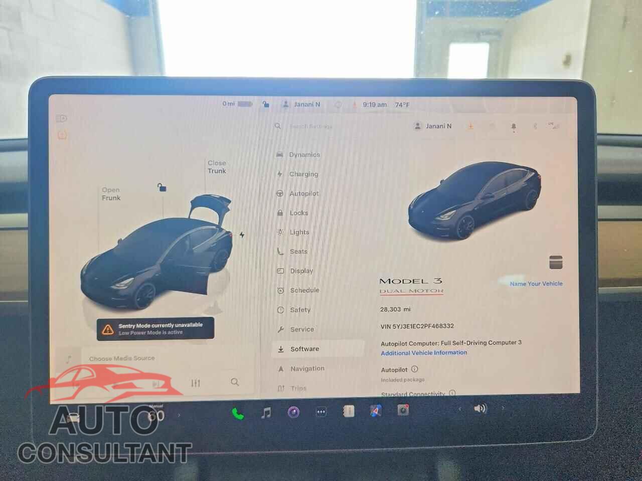 TESLA MODEL 3 2023 - 5YJ3E1EC2PF468332