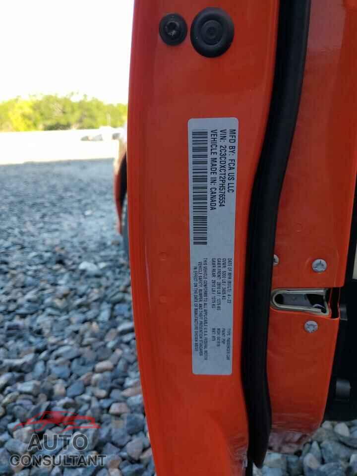 DODGE CHARGER 2023 - 2C3CDXCT2PH576554