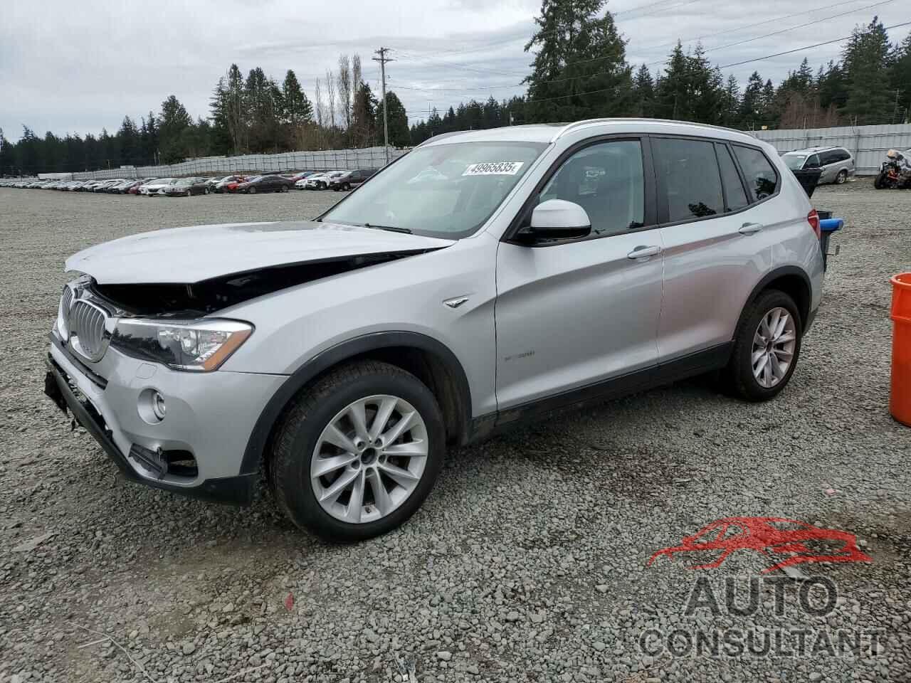 BMW X3 2016 - 5UXWX9C52G0D73974