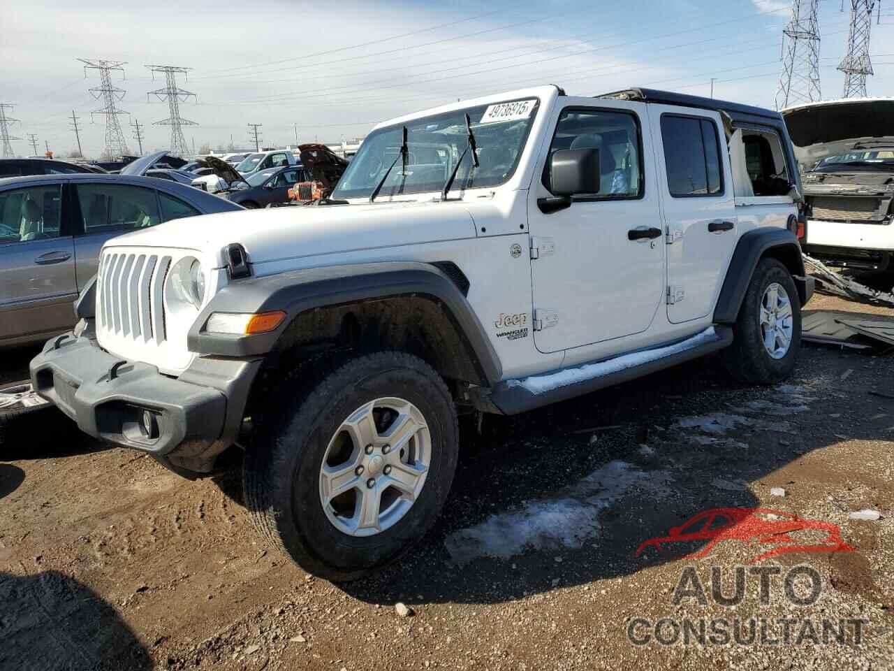 JEEP WRANGLER 2019 - 1C4HJXDG9KW556159