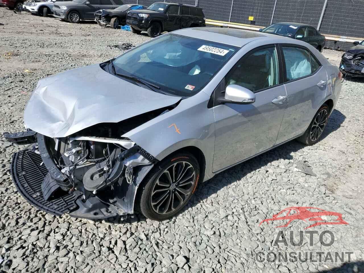 TOYOTA COROLLA 2016 - 2T1BURHE4GC509087