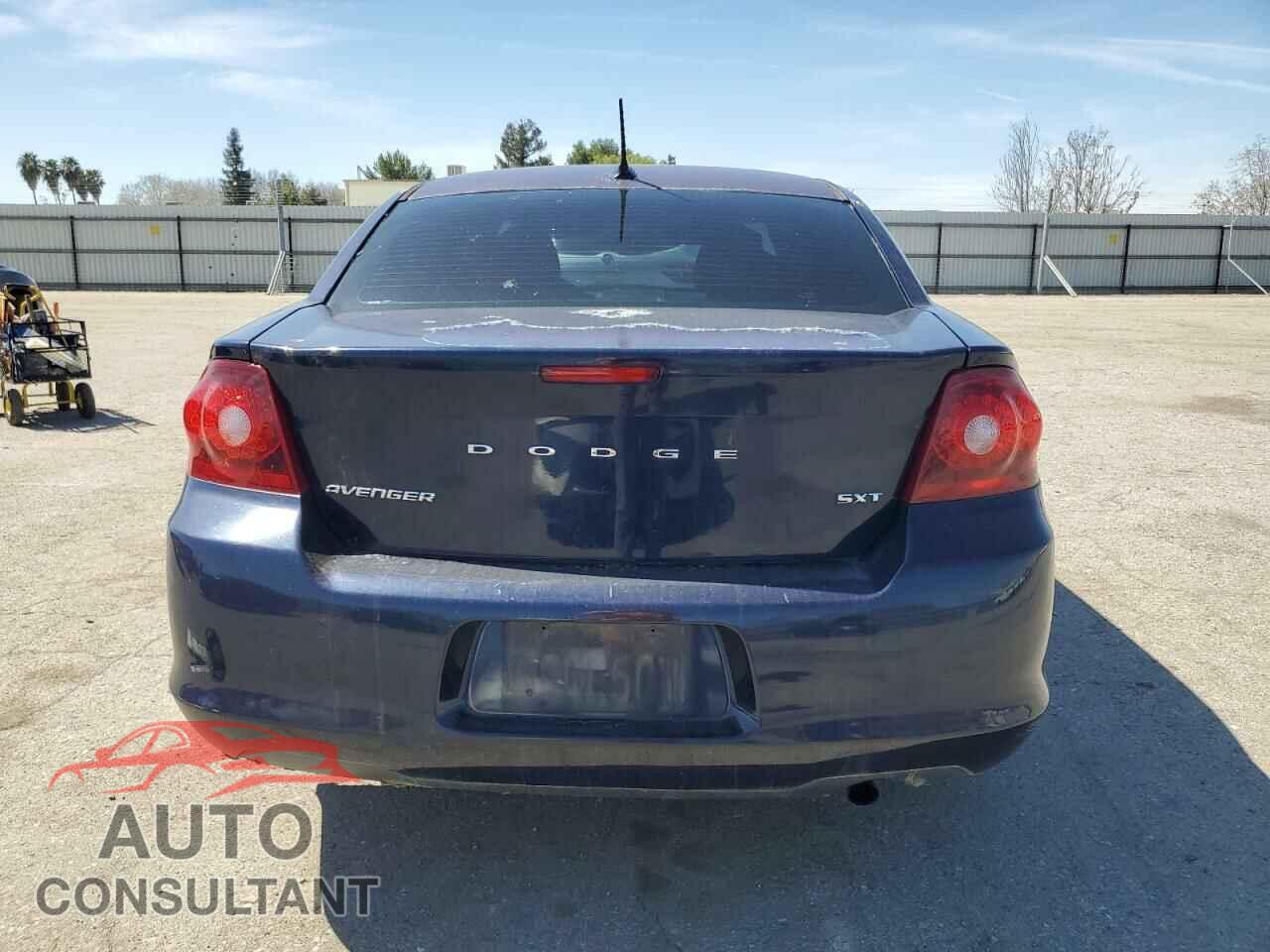 DODGE AVENGER 2013 - 1C3CDZCB3DN708291