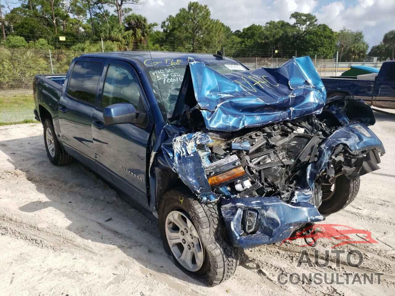 CHEVROLET SILVERADO 2018 - 3GCUKREC0JG292667