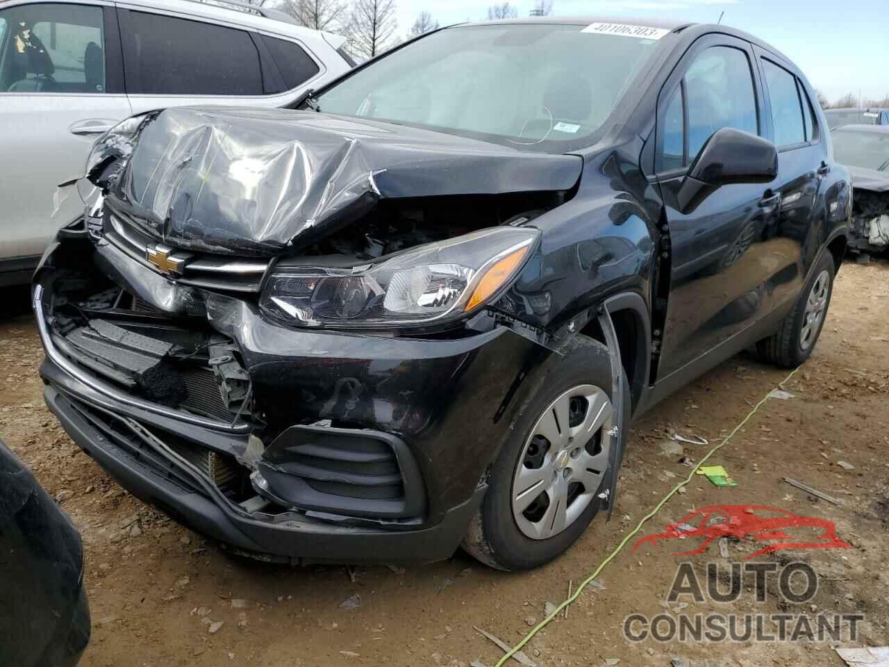 CHEVROLET TRAX 2017 - 3GNCJKSB1HL182933