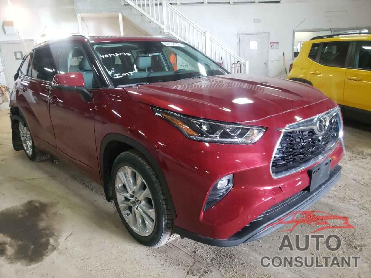 TOYOTA HIGHLANDER 2021 - 5TDDZRBH6MS540762