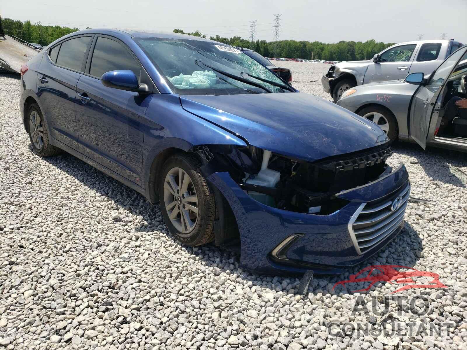 HYUNDAI ELANTRA 2017 - 5NPD84LF3HH137451