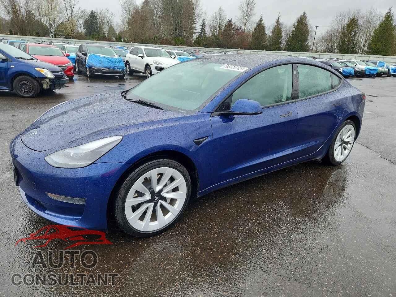 TESLA MODEL 3 2022 - 5YJ3E1EA4NF369846
