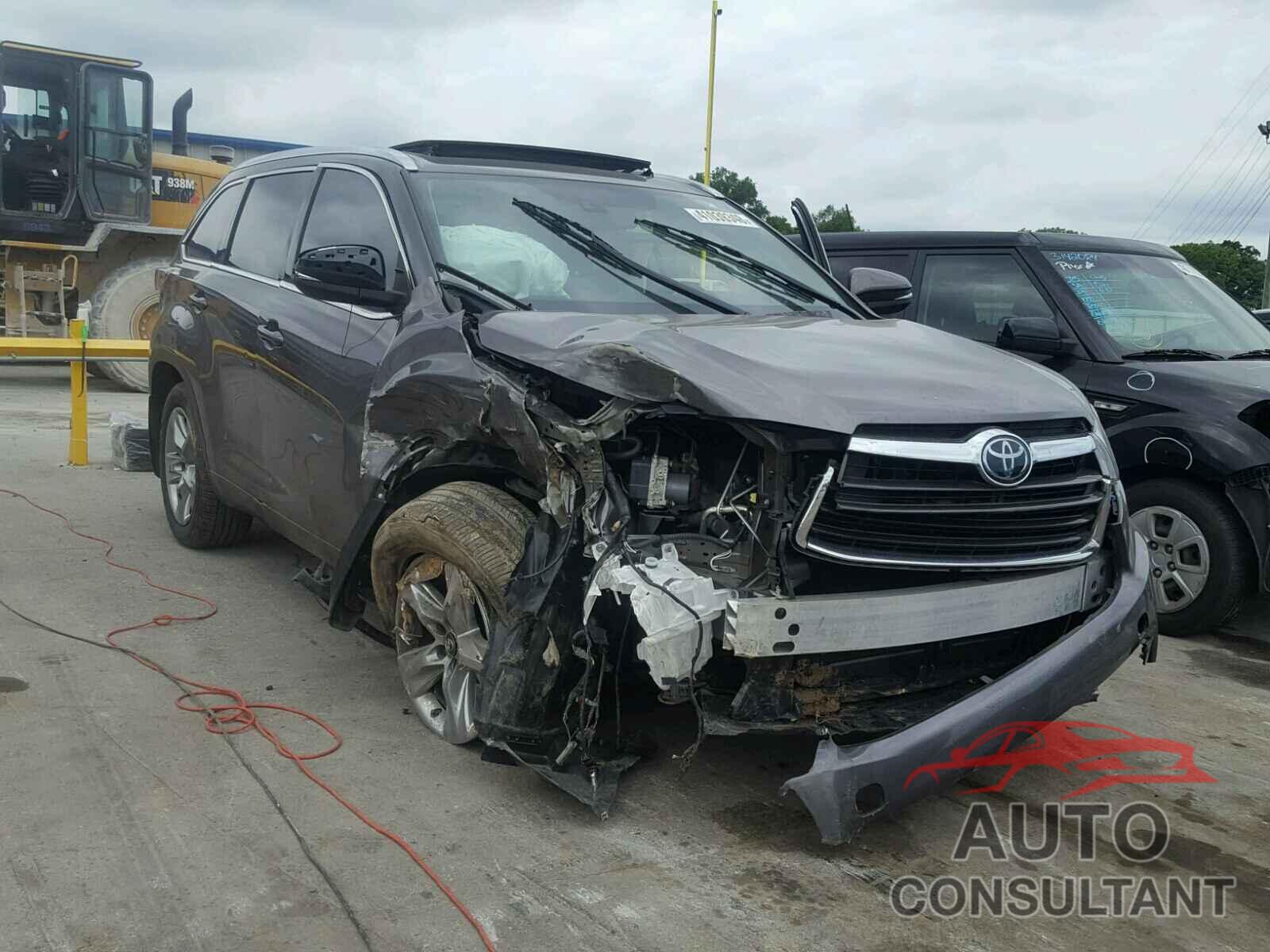 TOYOTA HIGHLANDER 2016 - 5TDDKRFH0GS266610