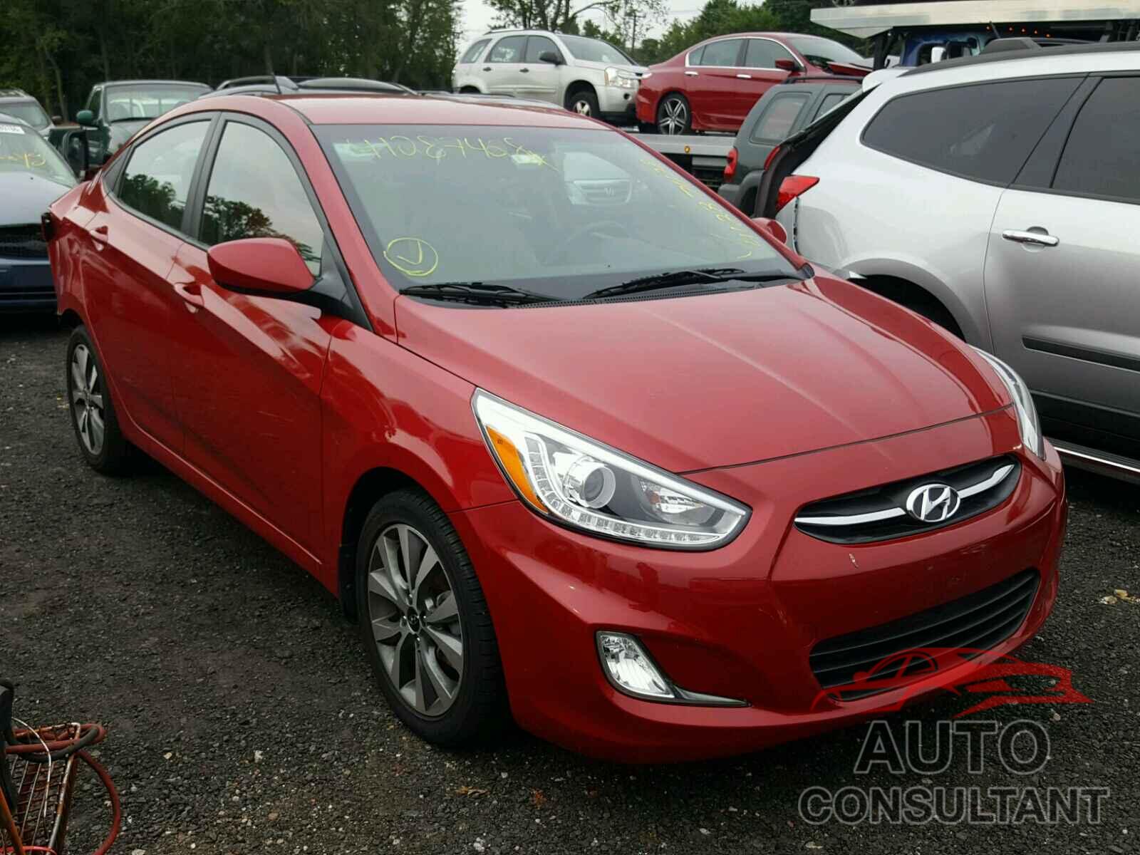HYUNDAI ACCENT 2016 - KMHCU4AE0GU139952
