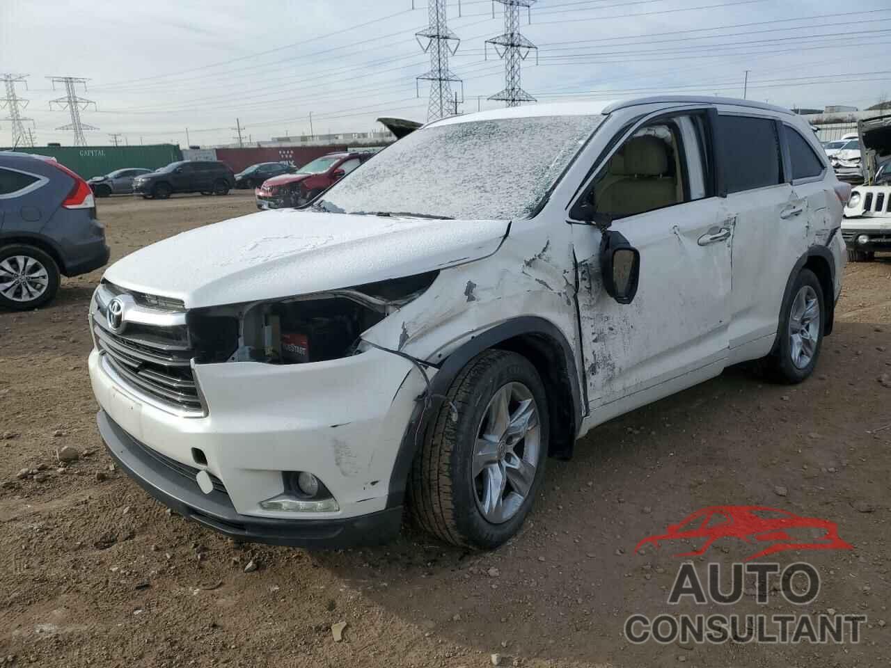 TOYOTA HIGHLANDER 2014 - 5TDDKRFH8ES060898