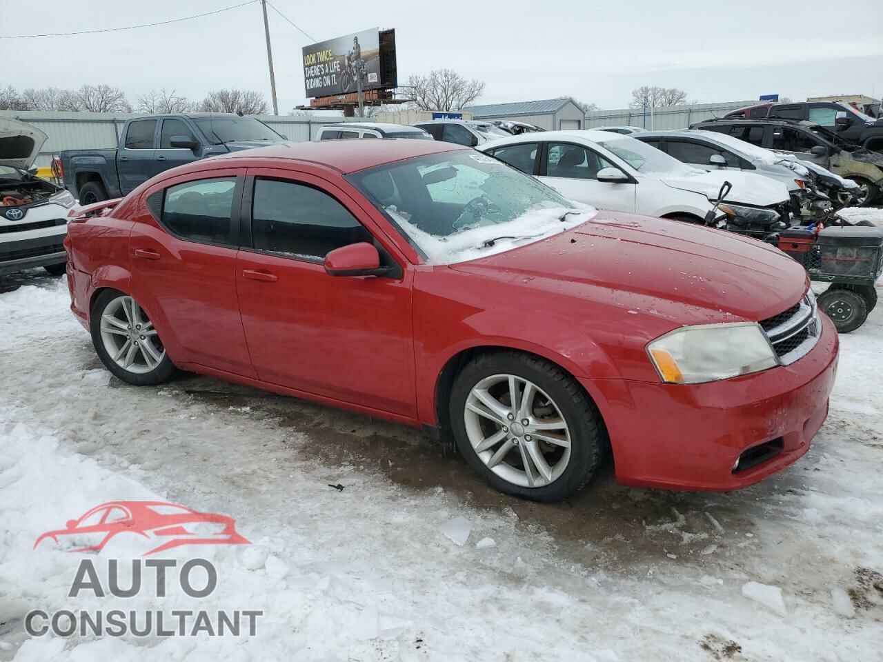 DODGE AVENGER 2012 - 1C3CDZEG6CN151562