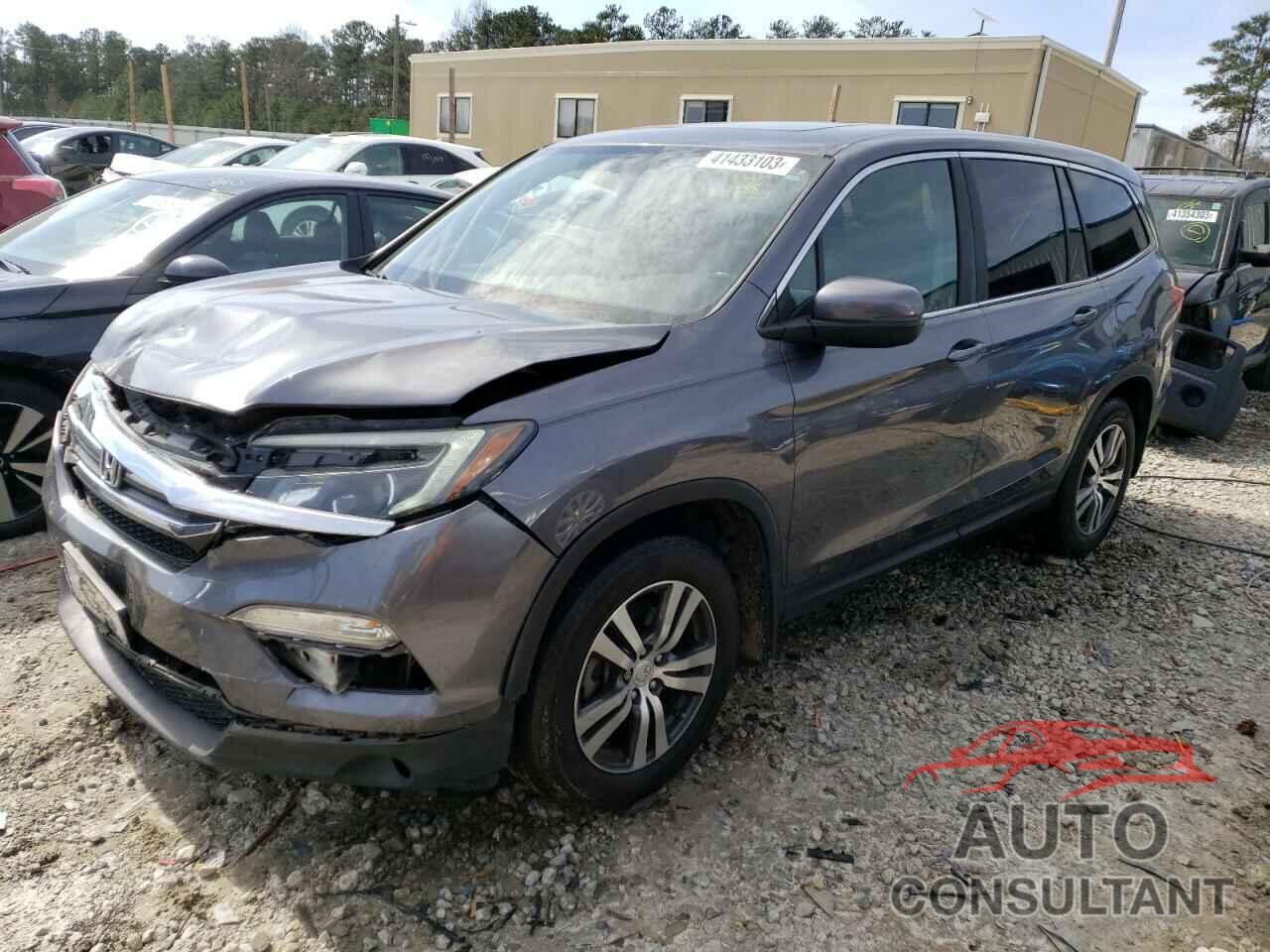 HONDA PILOT 2017 - 5FNYF5H76HB001330