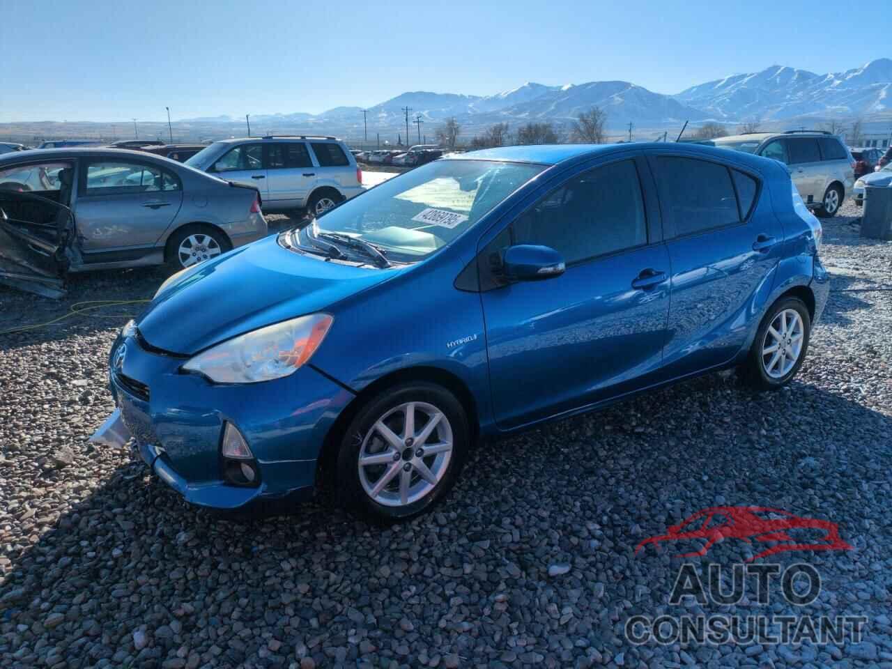 TOYOTA PRIUS 2012 - JTDKDTB35C1521039