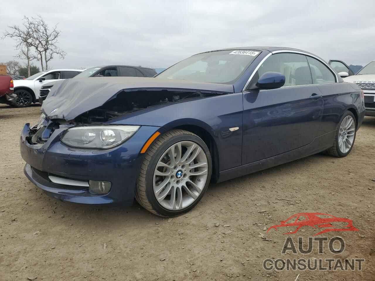 BMW 3 SERIES 2012 - WBADX7C53CE828626