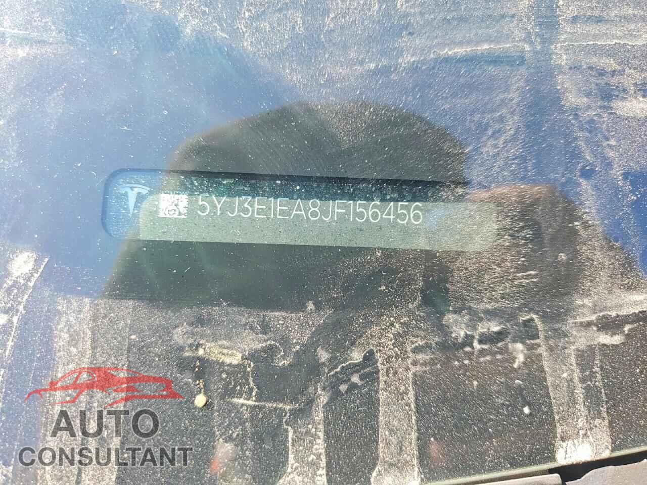 TESLA MODEL 3 2018 - 5YJ3E1EA8JF156456