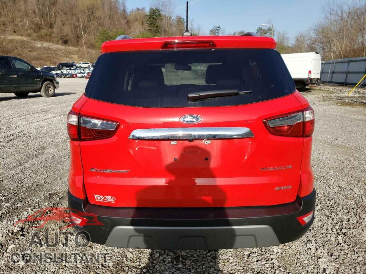 FORD ECOSPORT 2022 - MAJ6S3KL4NC463381