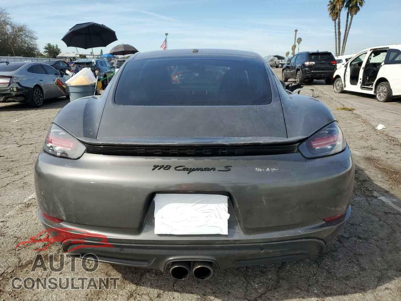 PORSCHE CAYMAN 2018 - WP0AB2A82JK278693