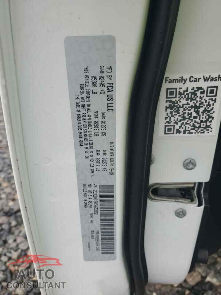 DODGE CHARGER 2019 - 2C3CDXCT8KH653582
