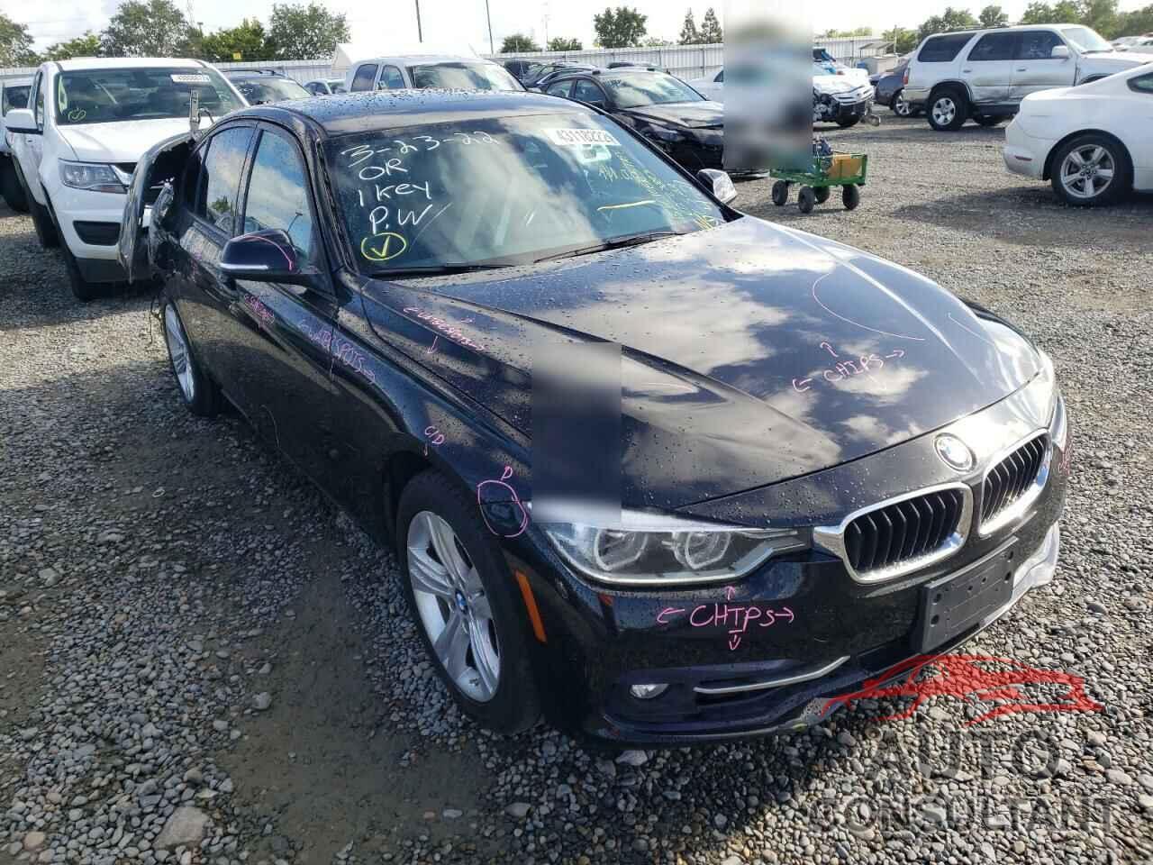 BMW 3 SERIES 2016 - WBA8E9G5XGNU30316