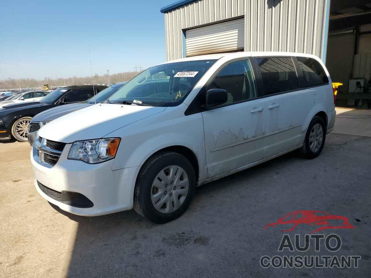 DODGE CARAVAN 2017 - 2C4RDGBG9HR819024