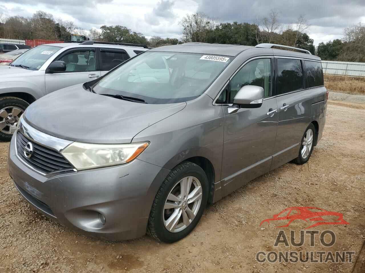 NISSAN QUEST 2012 - JN8AE2KP9C9030713