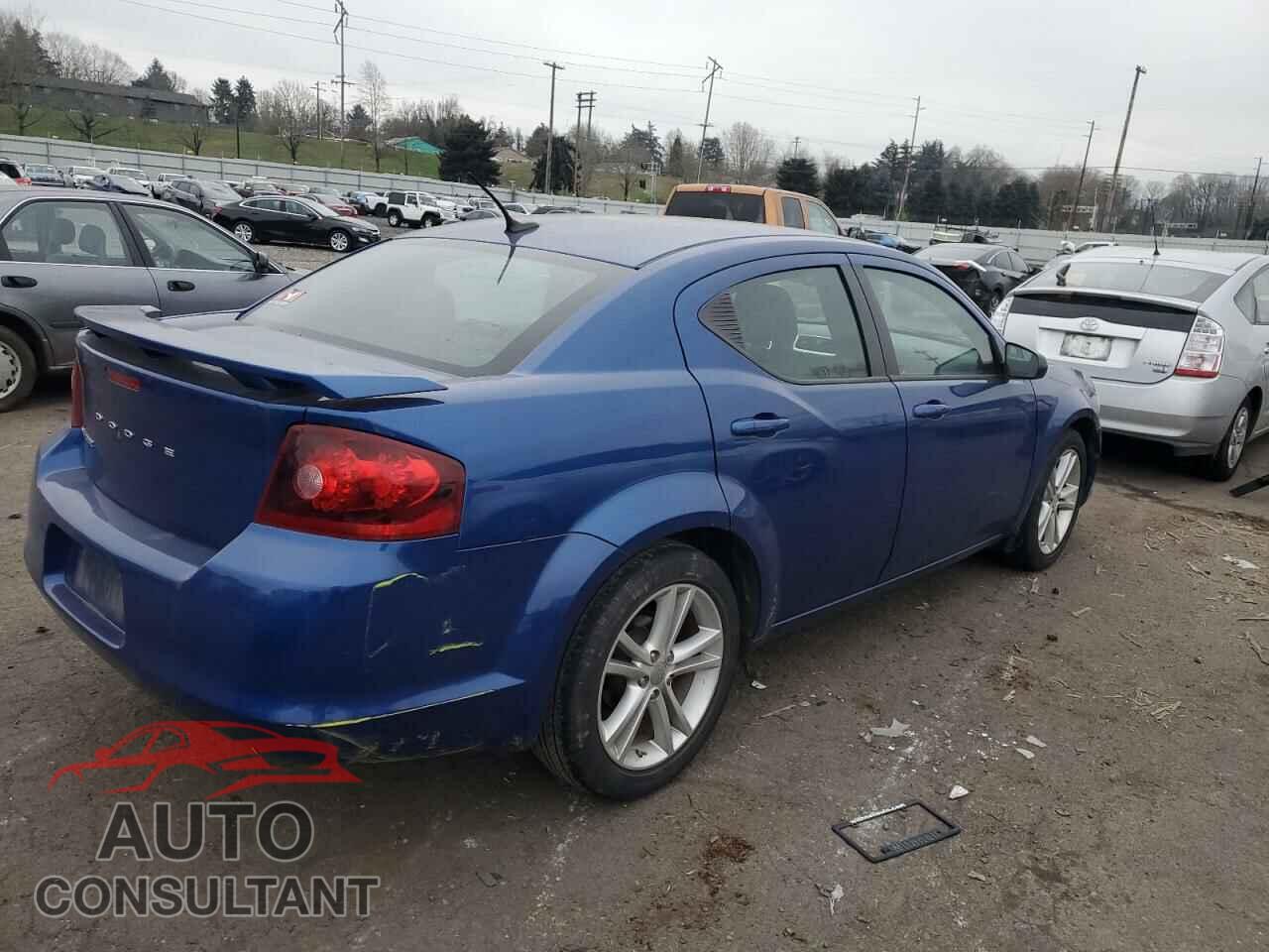 DODGE AVENGER 2013 - 1C3CDZAG0DN604355