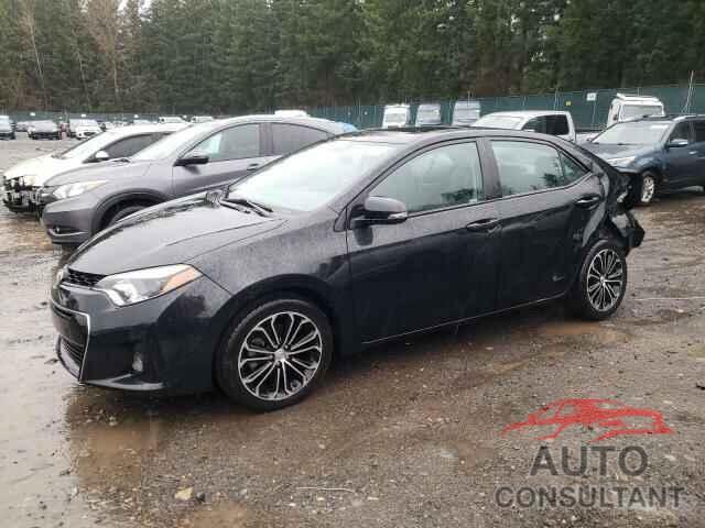 TOYOTA COROLLA 2016 - 2T1BURHE5GC671097