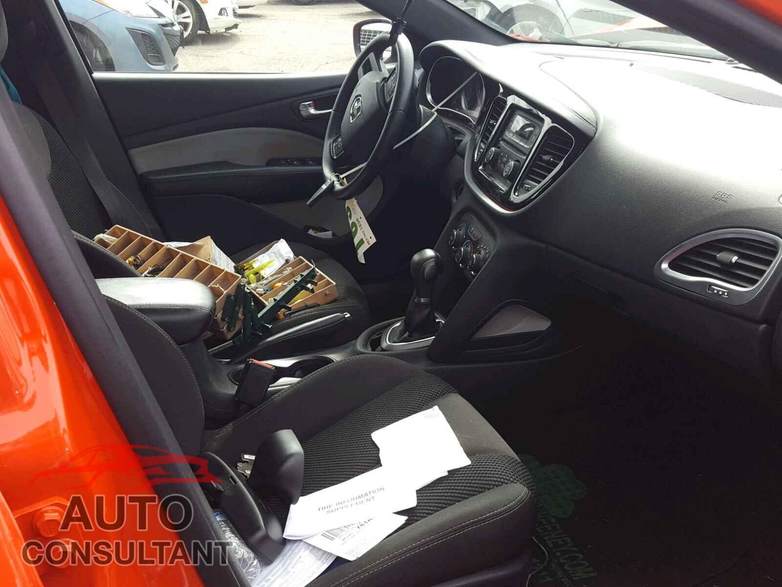 DODGE DART 2015 - 1C3CDFBB0FD378666