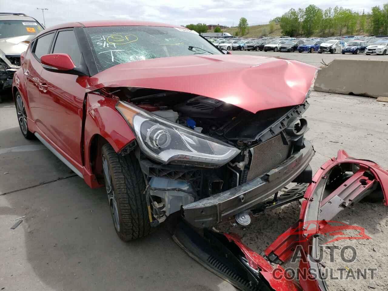 HYUNDAI VELOSTER 2016 - KMHTC6AEXGU255433