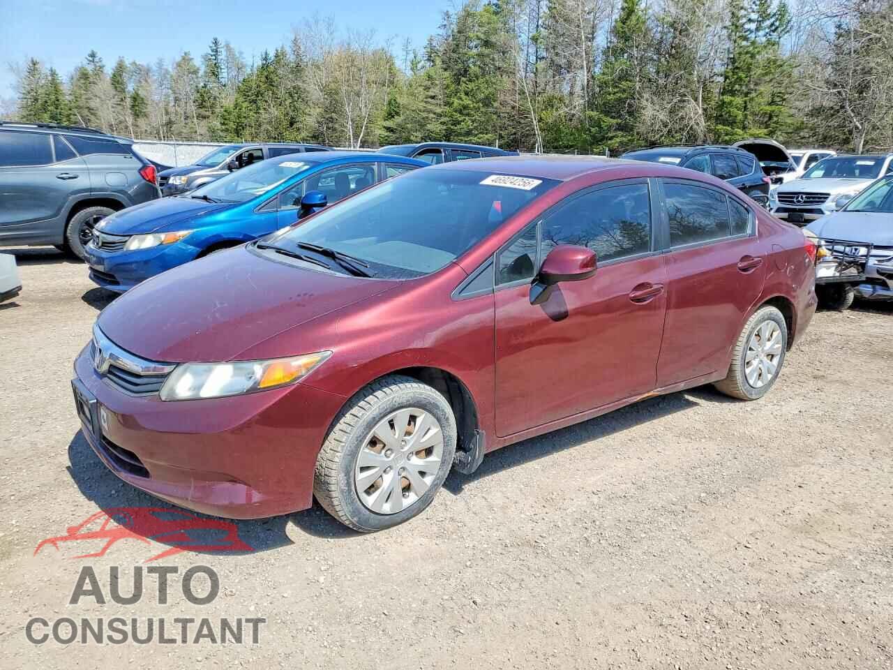 HONDA CIVIC 2012 - 2HGFB2F45CH048184
