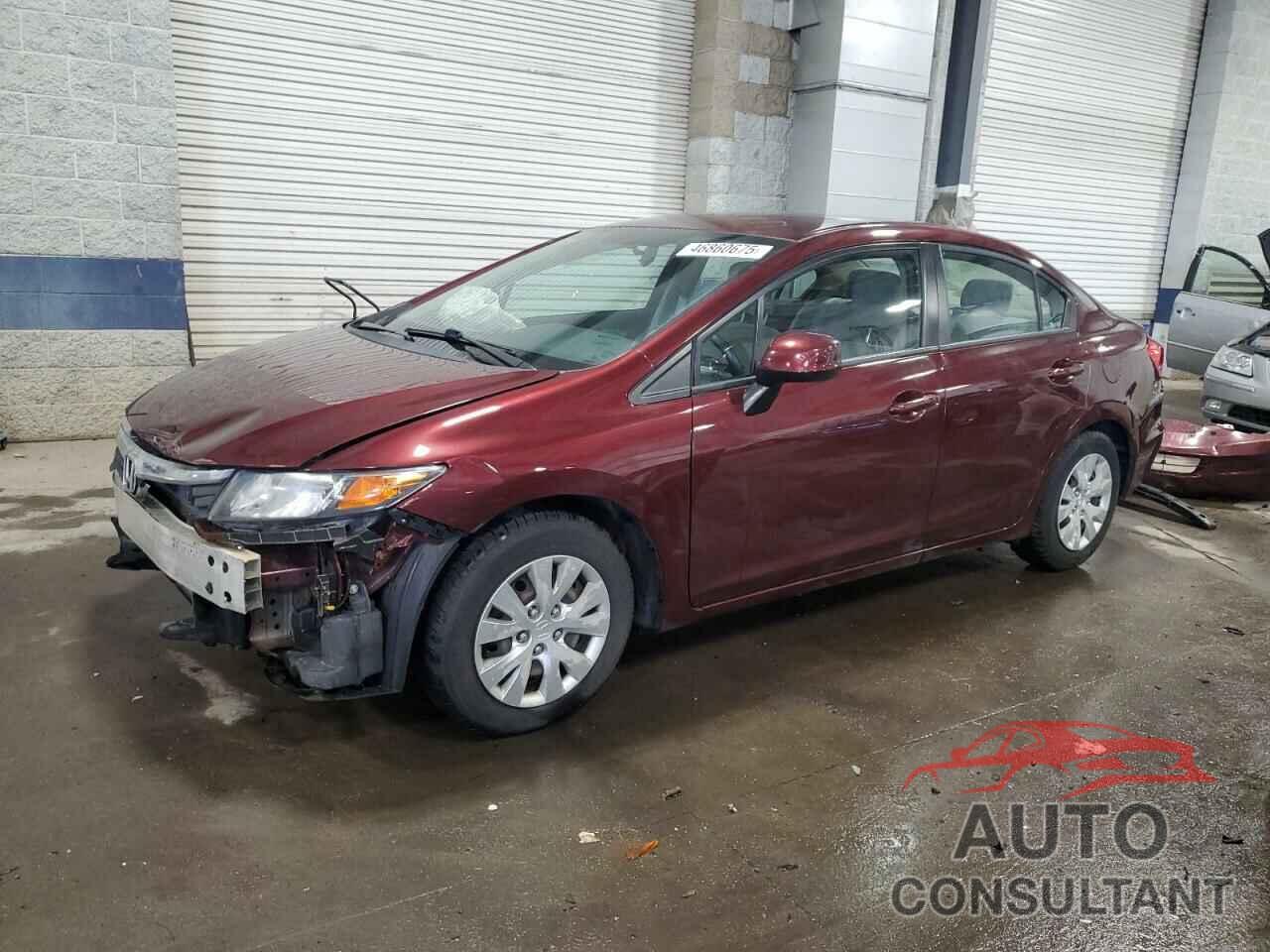 HONDA CIVIC 2012 - 19XFB2F50CE065476