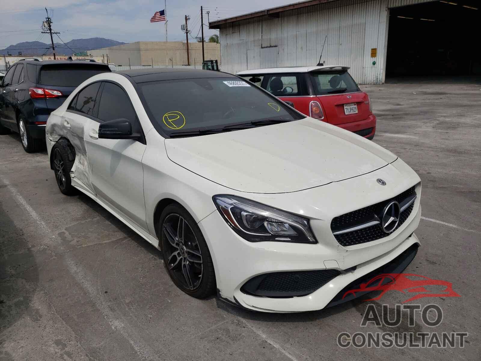 MERCEDES-BENZ CLA-CLASS 2018 - WDDSJ4EB8JN611752