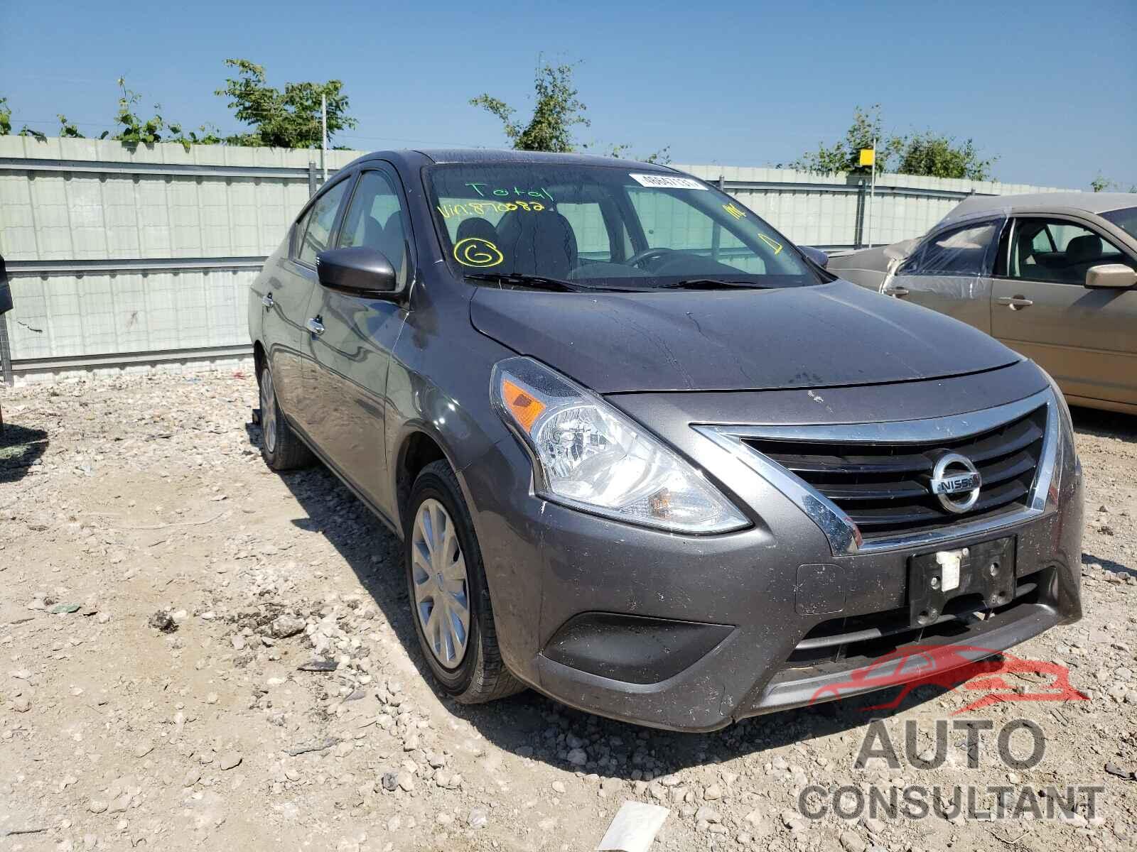 NISSAN VERSA 2016 - 3N1CN7APXGL870082