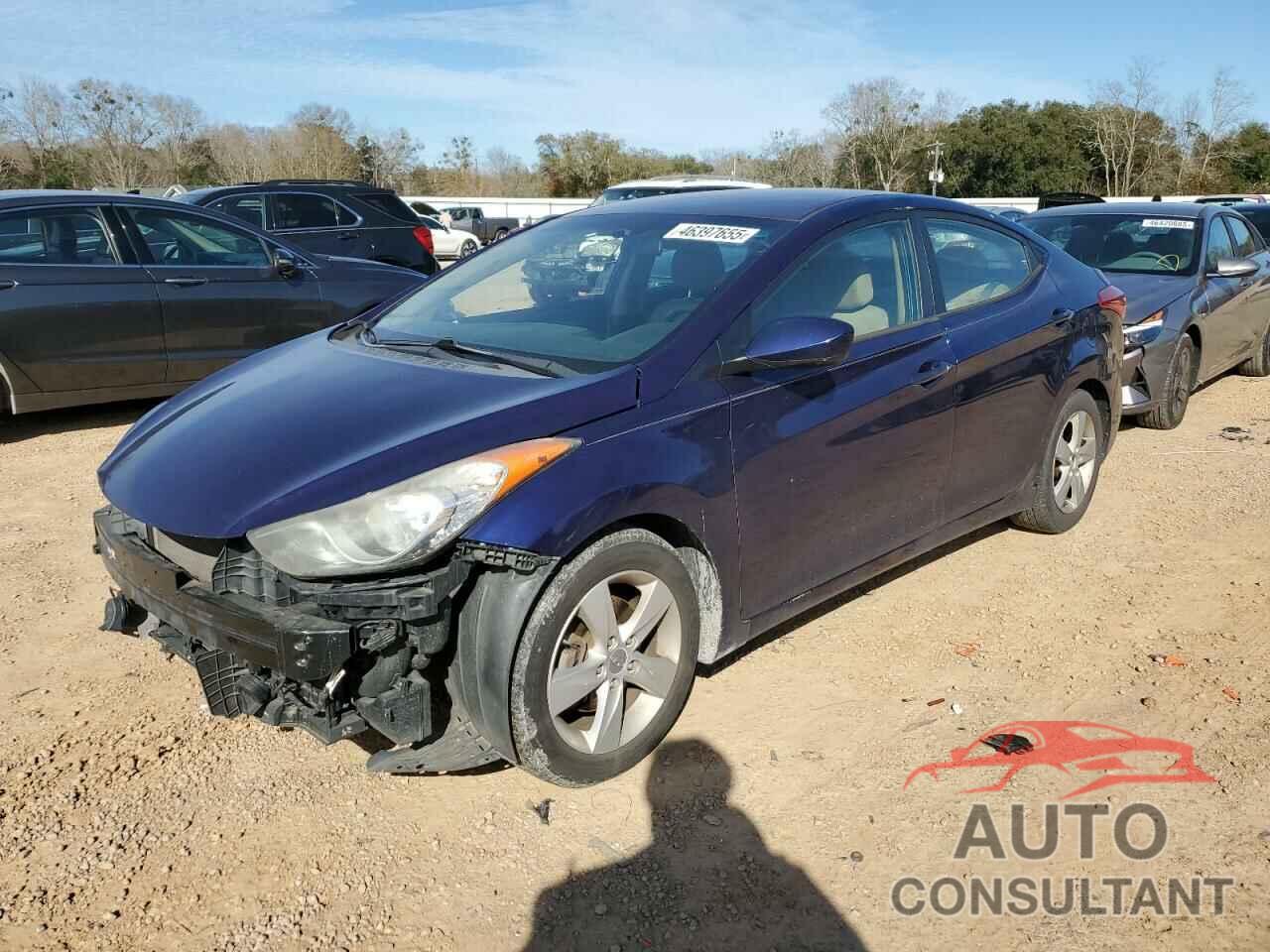 HYUNDAI ELANTRA 2013 - 5NPDH4AE5DH389609